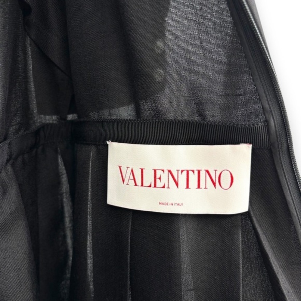 Valentino‎ Garavani Polka Dot Collar Silk Mini Dress $5,400 - Size IT 38 / US 2 - Picture 14 of 16